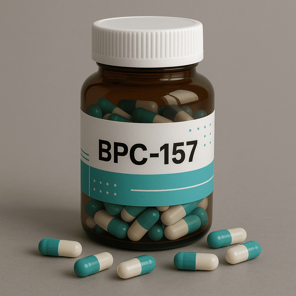 BPC-157 Supplement Bottle